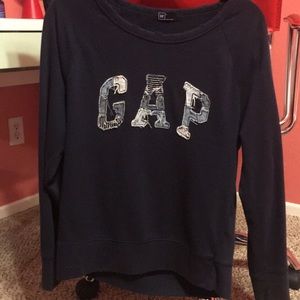 blue gap crewneck
